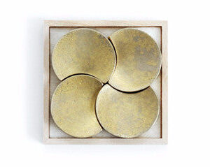 Brass Chopstick Rests - Four Moon